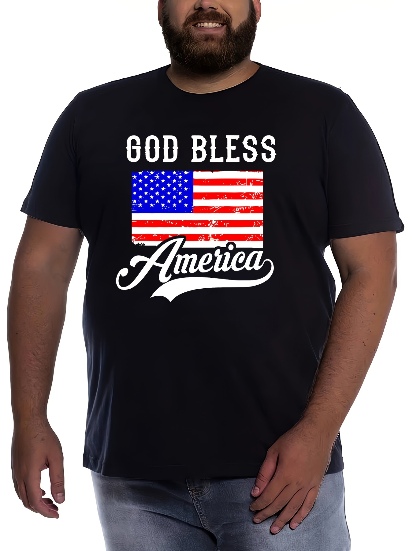 Patriotic Shirts for Men, America Patriotic Flag Men's Shirts,Mens  Patriotic T Shirt Short Sleeve 4Th of July Tshirts Tees 