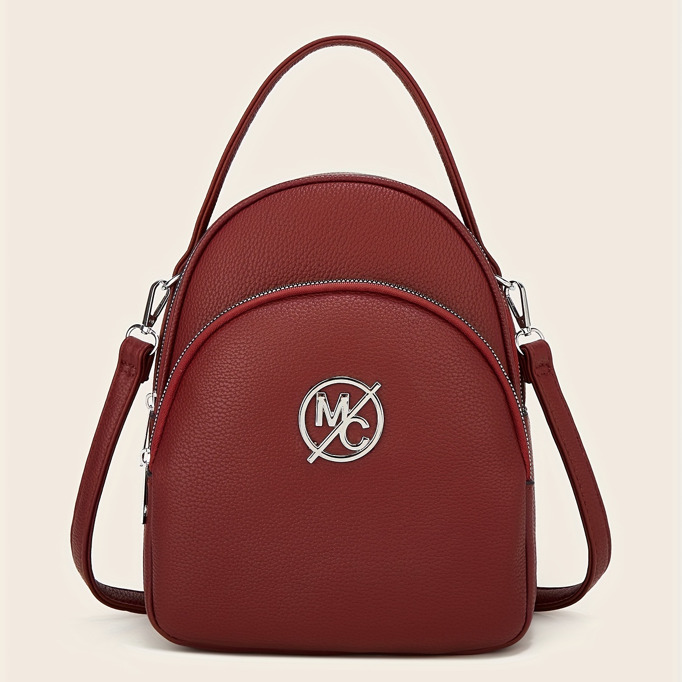 Vintage Convertible Backpack Purse Mini Shoulder Bag Women's Handbag