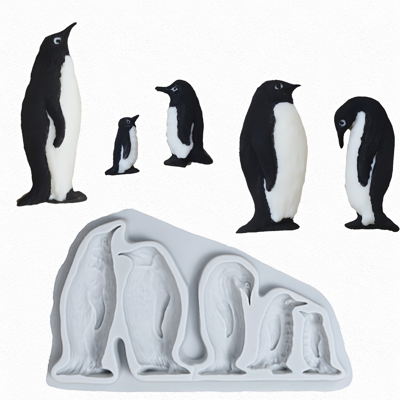 Penguin Silicone Mold Candle Mold Soap Mold Clay Mold For Diy - Temu United  Arab Emirates