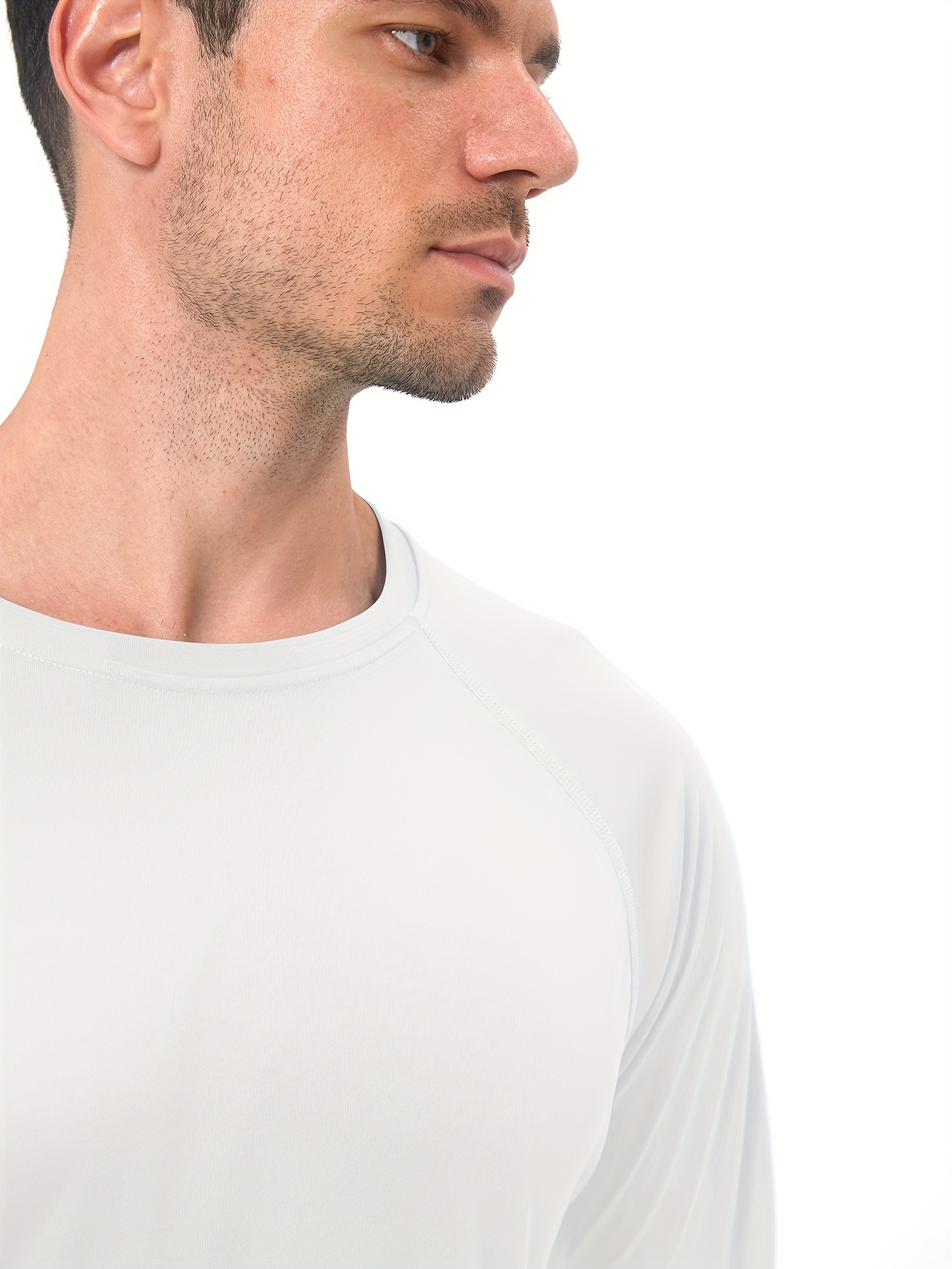 Men's Upf 50+ Sun Protection Shirt Active Stretch - Temu Australia