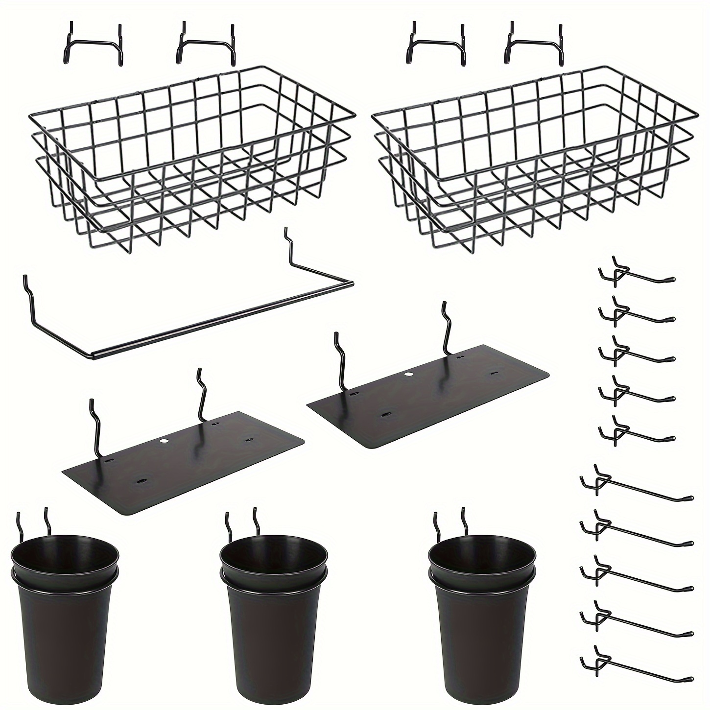 One-Hole Pegboard Hooks Compared  Stationery store design, Supermarket  design, Mobile shop design