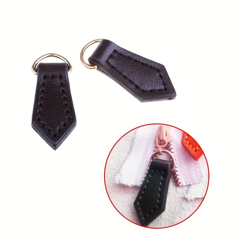 leather zipper pull for louis vuitton