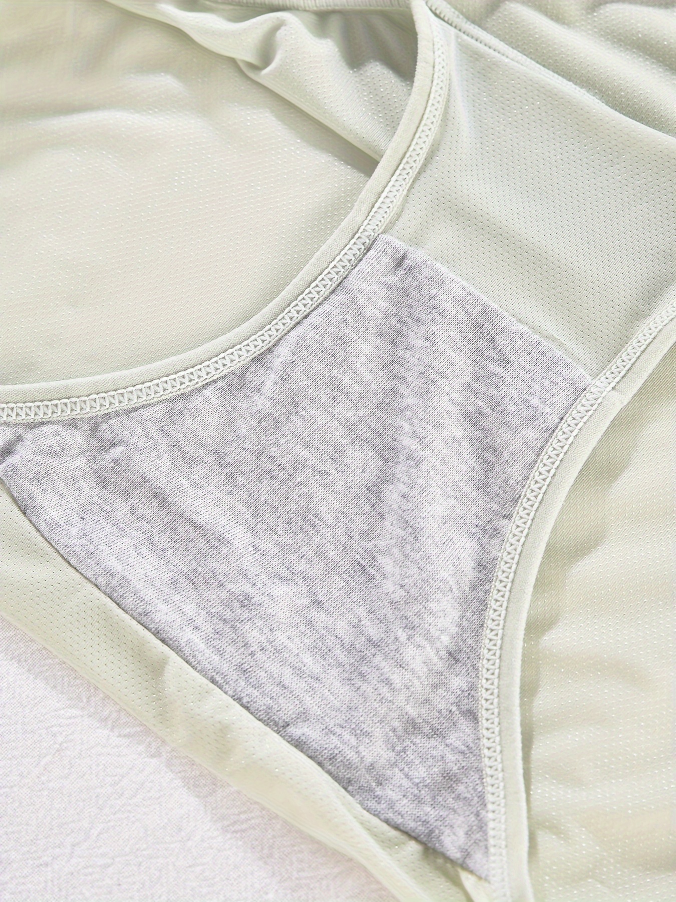 5pcs Letter Print Thongs, Soft & Comfy Stretchy Intimates Panties, Women's  Lingerie & Underwear