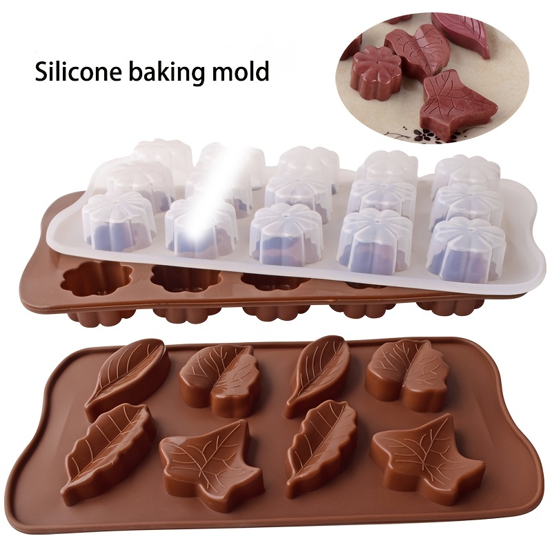 1pc 15-cavity Square Shaped Silicone Mold For DIY Chocolate, Candy