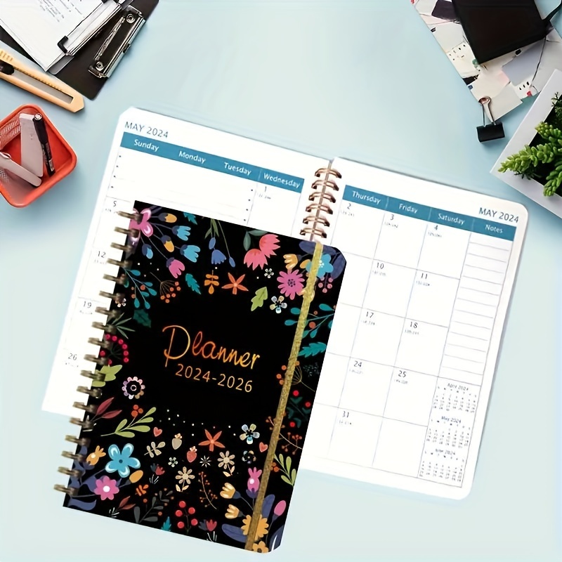 Monthly Planner with Coloring Page – Dash Blossoms