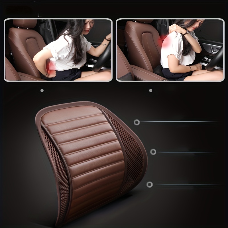 Waist waist support car driving by car cushion lumbar cushion seat lumbar  support of bamboo cushion for leaning on of the four s