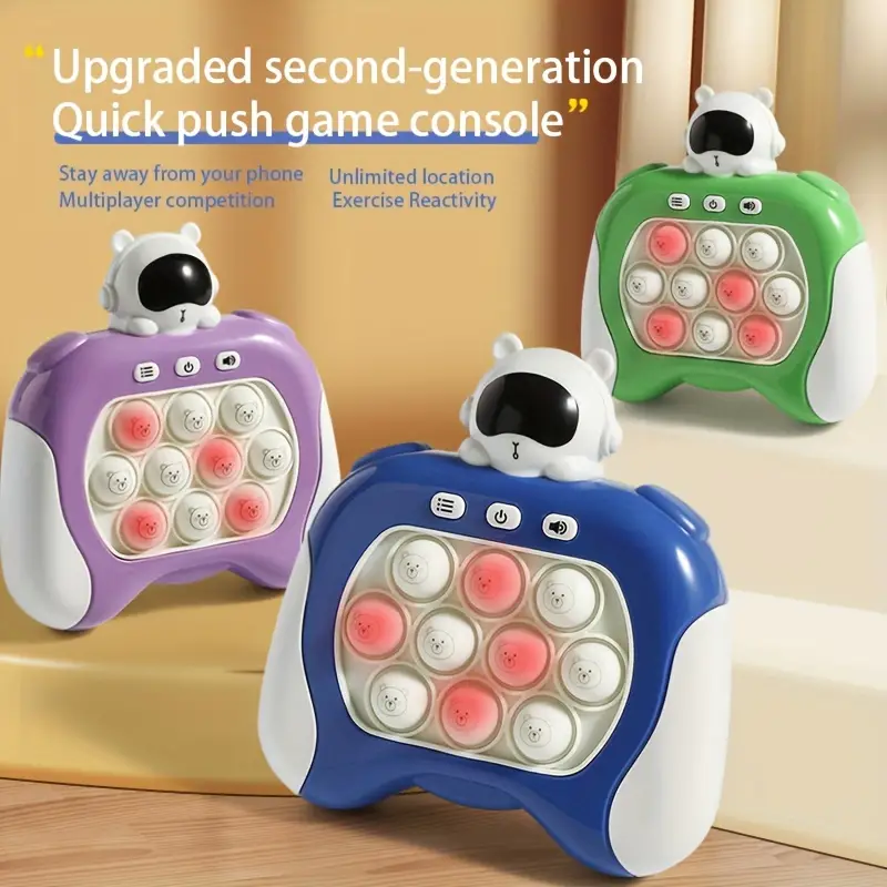 Quick Push Game press And Play Educational Handheld - Temu