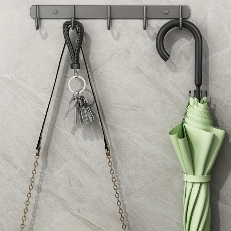 Dual Hanger Coat Hook 3/6 Hanger Bathroom Hanging Clothes - Temu