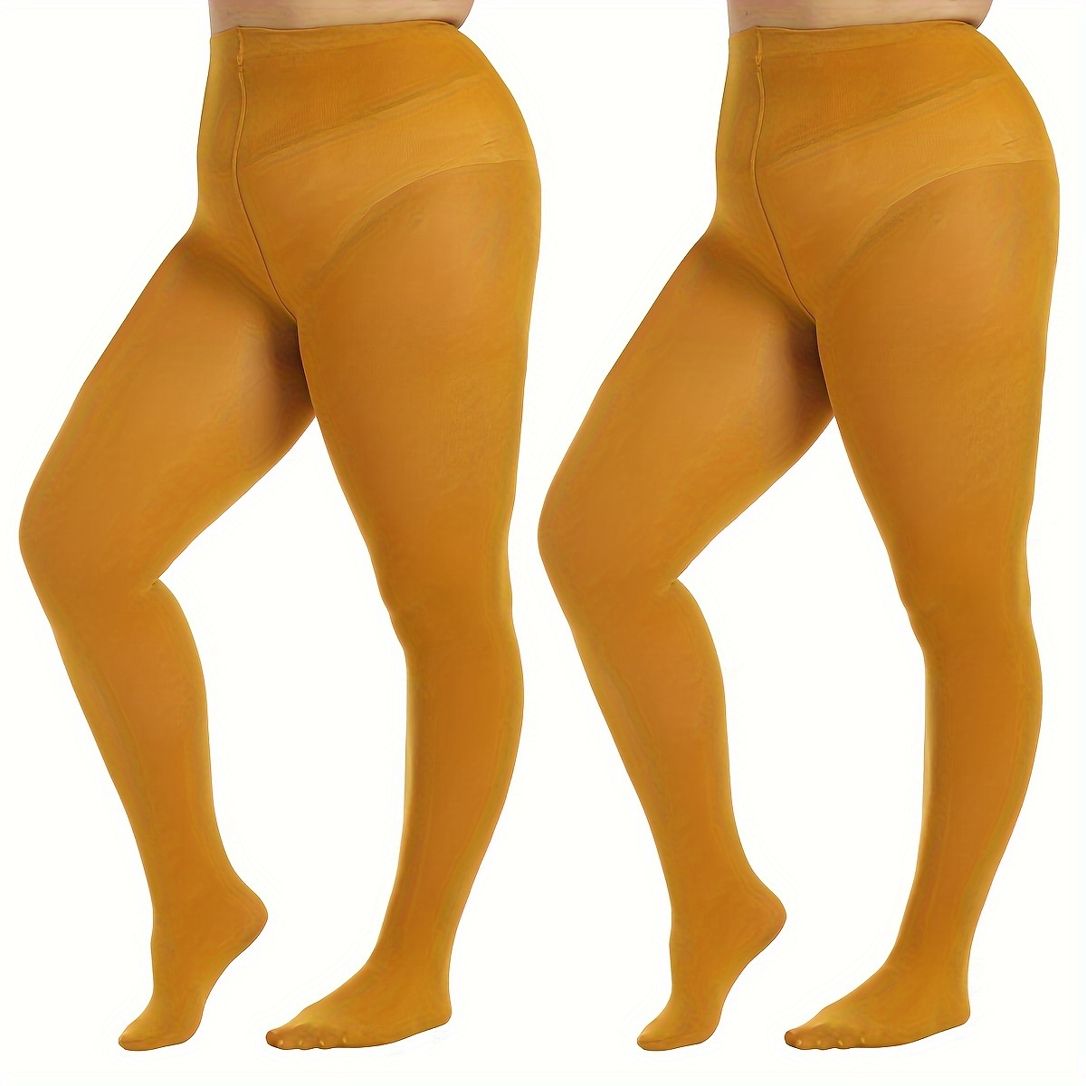 Women's High Waist Leggings, Soft Elastic Opaque Tummy Leggings