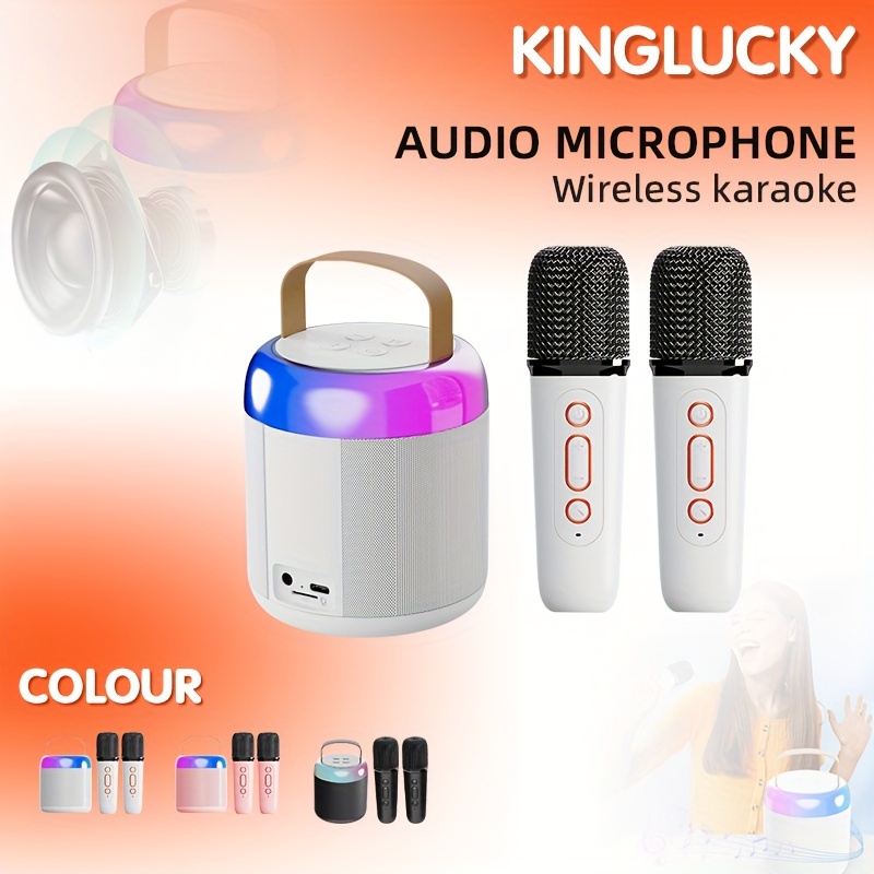 K12 altavoz portátil de Karaoke con micrófono inalámbrico para cantar en  casa KTV - China Altavoz de Karaoke y altavoz portátil de Karaoke precio
