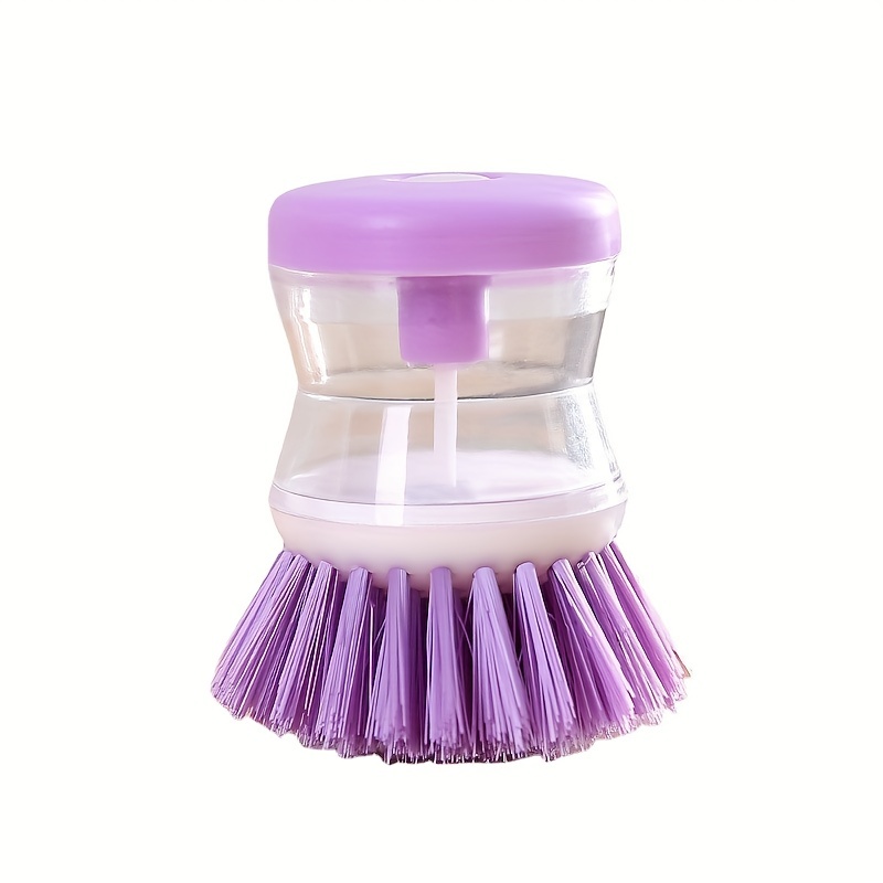 1pc Pink Multifunctional kitchen cleaning brush