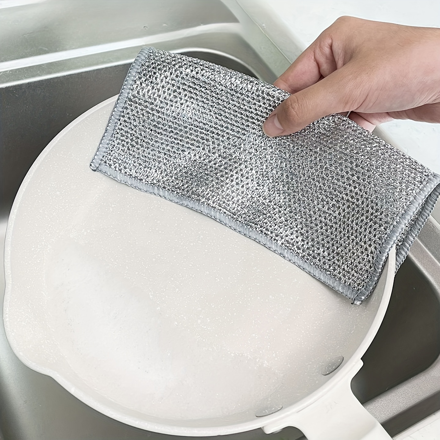 Dishwashing Cloth Mesh Cloth For Kitchen Stove Dishwashing - Temu