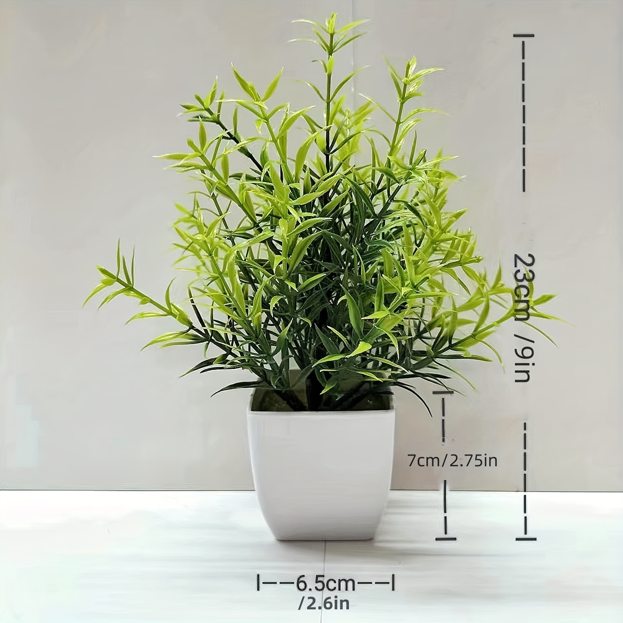 Plantes artificielles d'intérieur en pots, plantes artificielles d