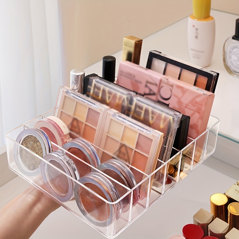 Transparent Lipstick Storage Box Makeup Organizer Organizador Maquillaje  Transparent Cosmetic Display Stand Caja Organizadora