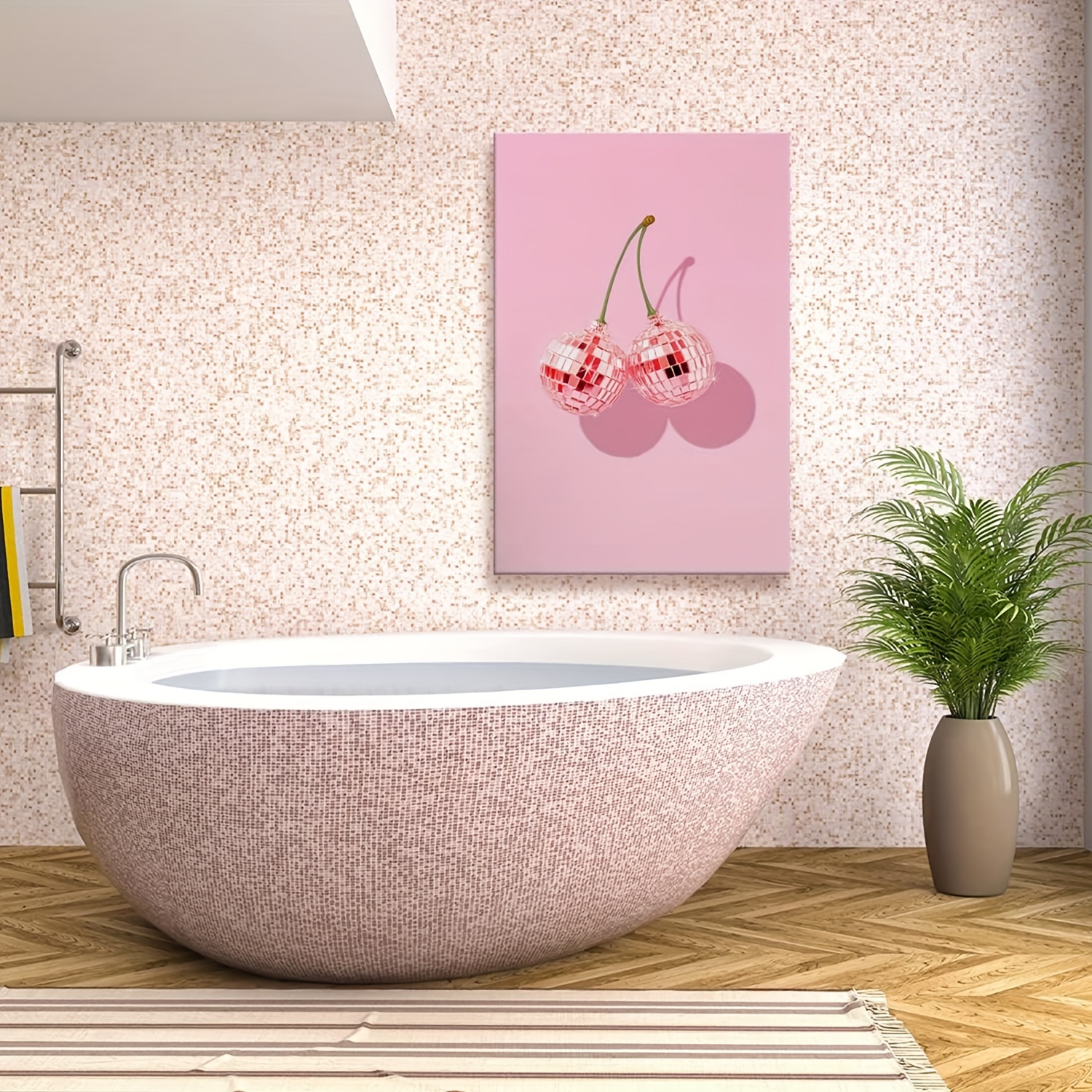 Disco bathroom  Decor, Room decor, Small bathroom