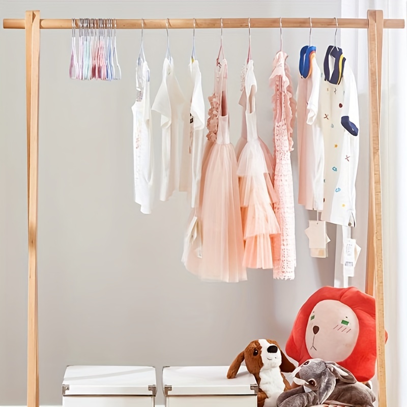 Non slip Baby Clothes Hangers Durable Metal Hangers For - Temu