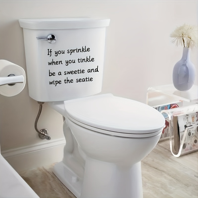Funny Toilet Stickers Self adhesive Toilet Seat Stickers Temu