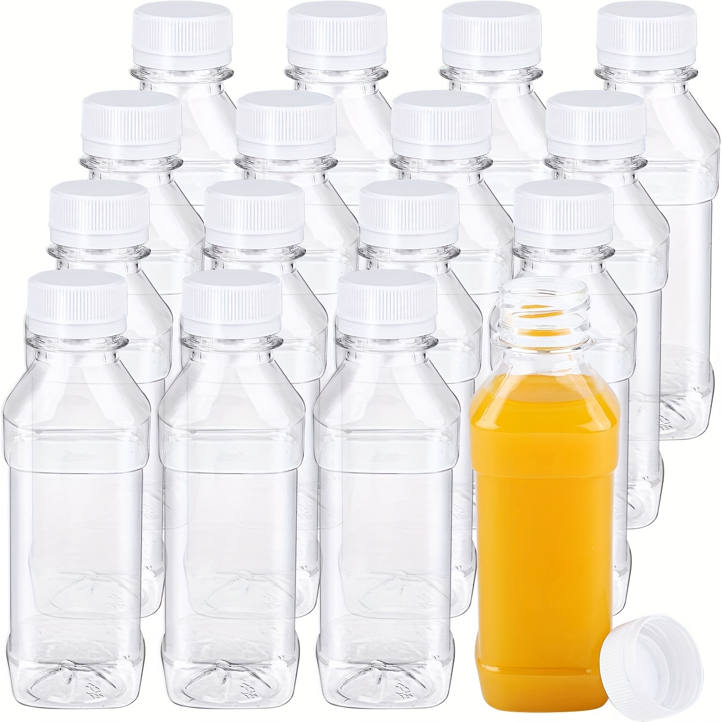2 Pezzi Bottiglie Plastica Trasparente Bottiglia Succo Vuota - Temu  Switzerland