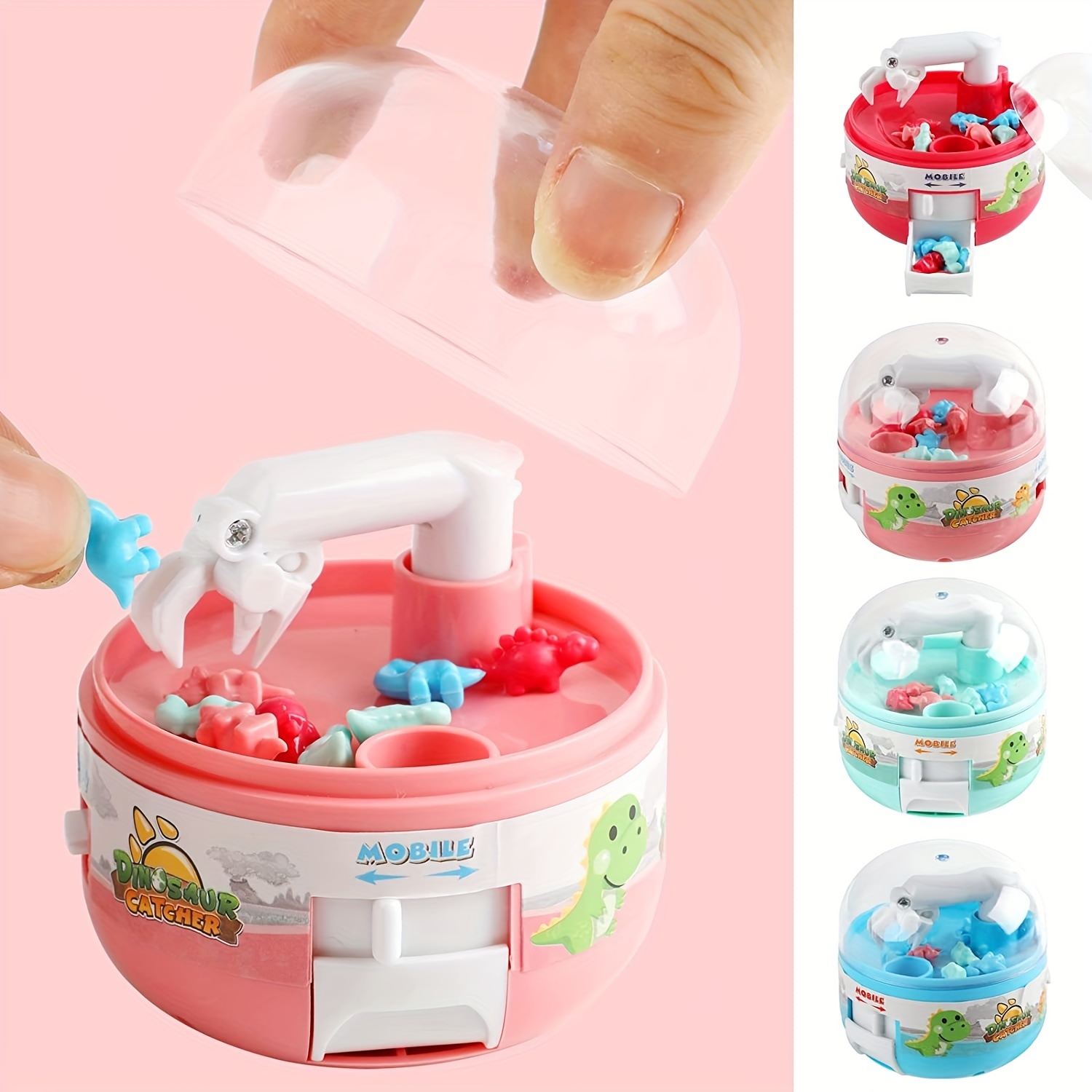 Mini Claw Machine For Kids mini Dinosaur Figures Claw - Temu