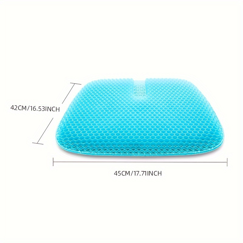 Gel Seat Cushion Universal Seat Silicone Breathable For Car Office