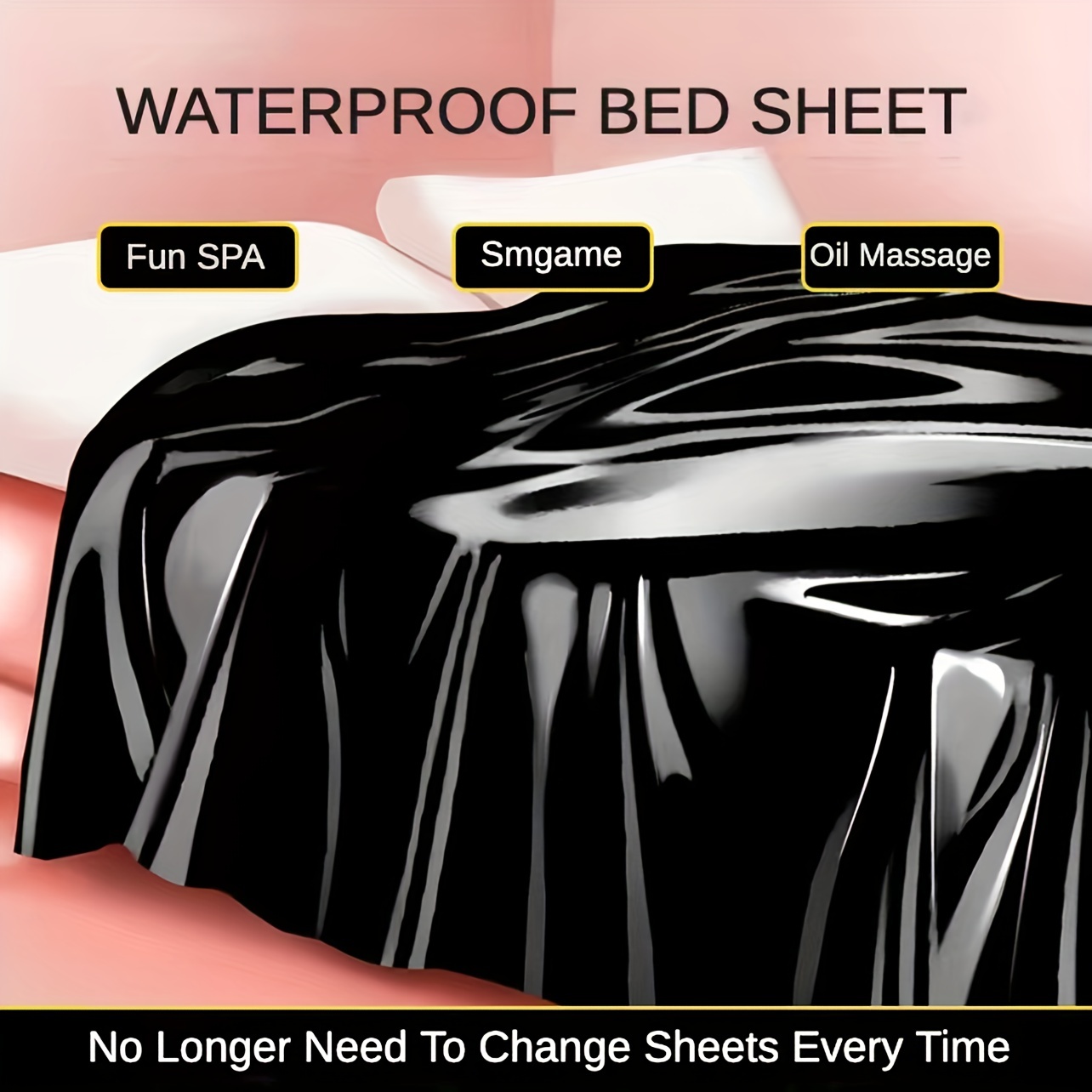 BDSM Waterproof Adult Sex Bed Sheets, Mess-Proof Play Sheet for  Adults,Versatile Waterproof Bed Mattress Cover for Couple Messy Play and  Bed