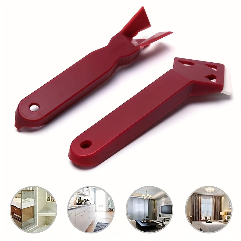 Silicone Sealant Spreader Cement Scraper Caulk Removal Tool Grout Applicator