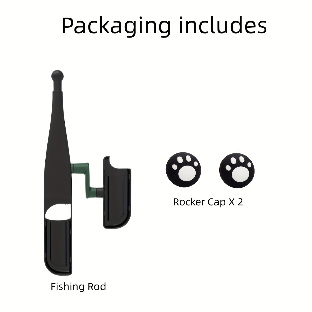 Fishing Rod for Nintendo Switch, Fishing Game Accessories Compatible with  Nintendo Switch Legendary Fishing - Nintendo Switch Standard Edition and