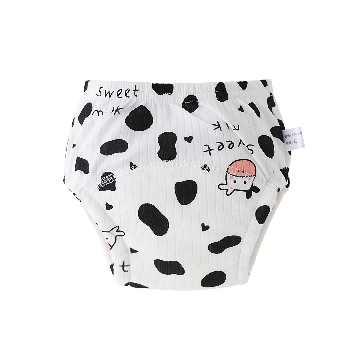  BIG ELEPHANT Potty Training Underwear, 100% Cotton Absorbent  Unisex Toddler Pee Pants For Boys & Girls