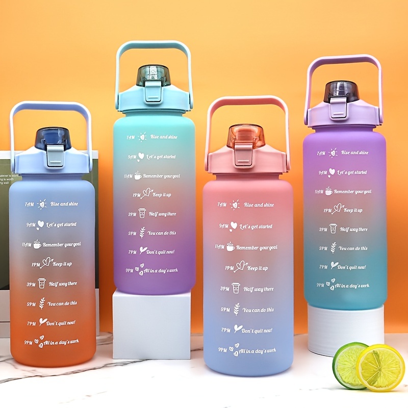 water bottles,gallon water bottle Time Marker 2L Extra Large Motivational  Sport