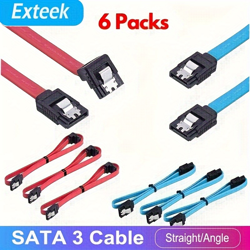 Cable SATA 80cm 6 Gbps 90 Droit Degrés Angle