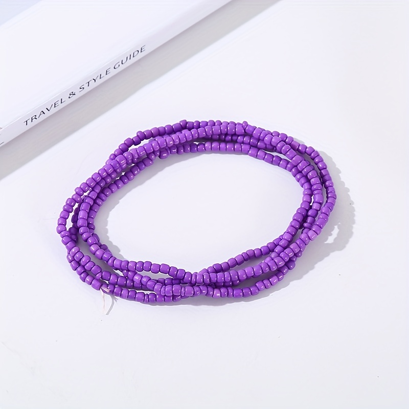 Colorful Beads Belly Chain Summer Body Jewelry