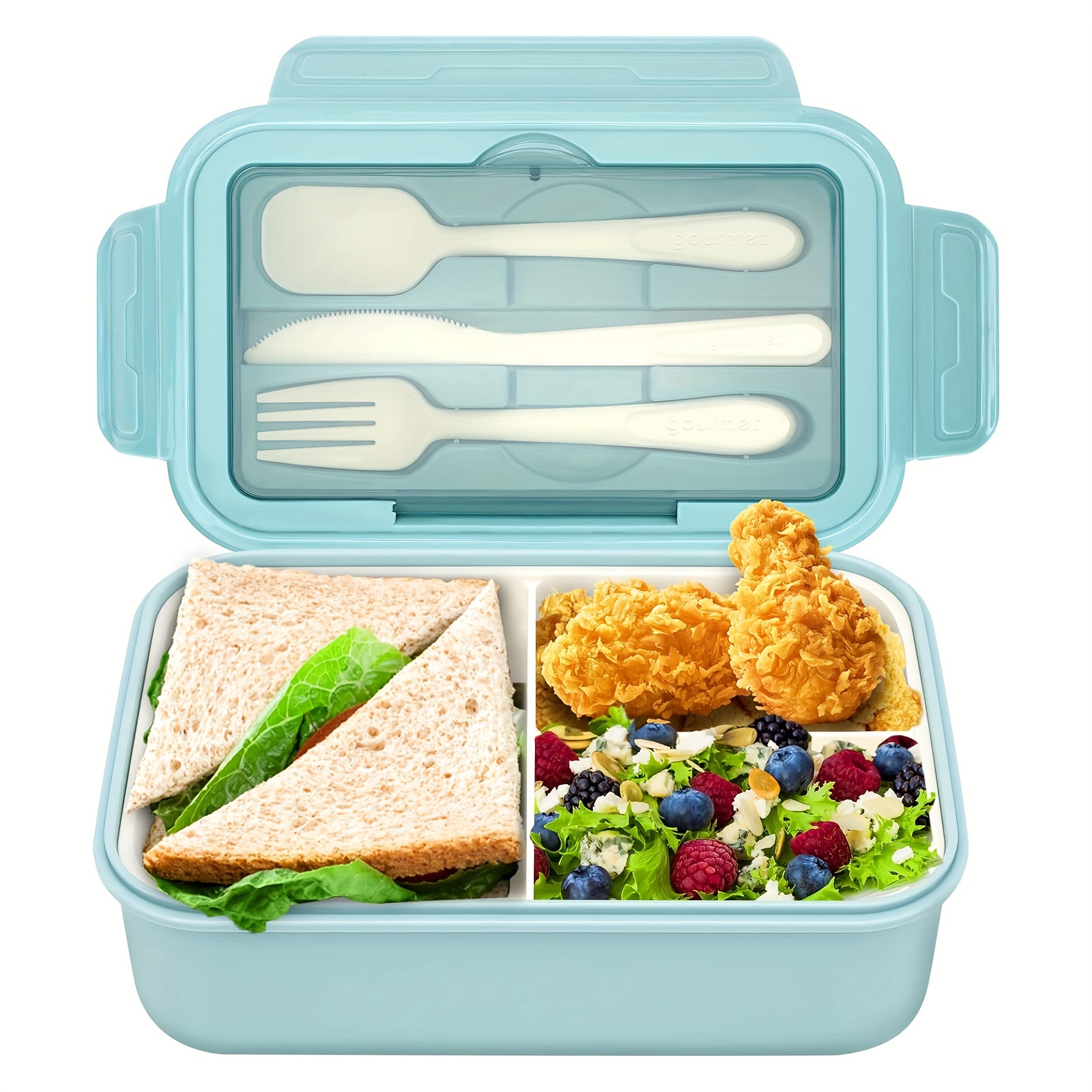 Lunch Box, Upgraded Leakproof Bento Box for Kids Adults, Food