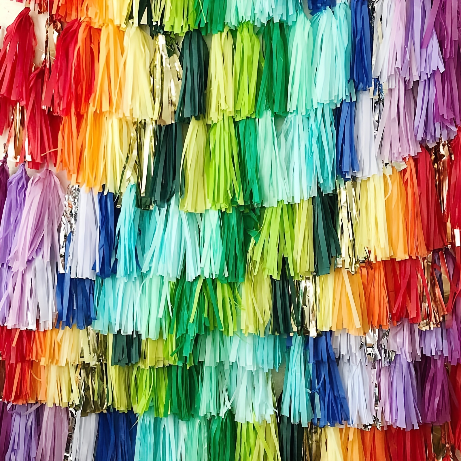 Random Colour Crepe Paper Streamers Pastel Colors Party - Temu