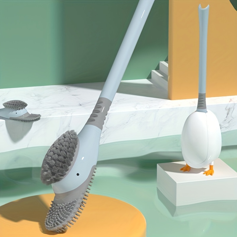 TAIPPAN Kit de nettoyage jetable pour toilettes - Brosse de nettoyage de  tête avec 8 têtes de rechange jetables pour désinfecter les toilettes -  Système de nettoyage puissant sans perçage - Brosse