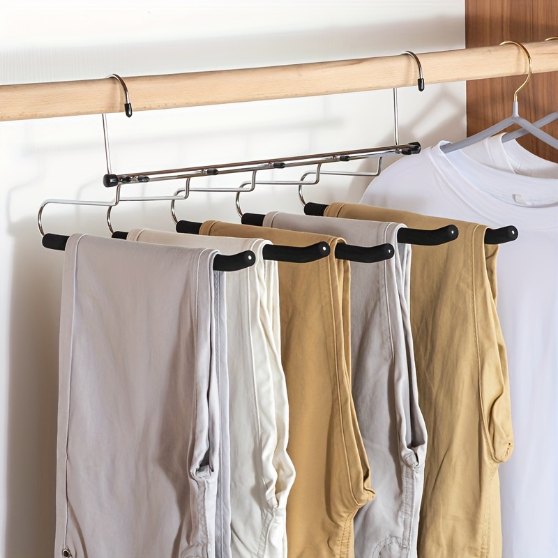 Cintres Magic Stacking Wardrobe Hanger Multifonctionnel Pliant