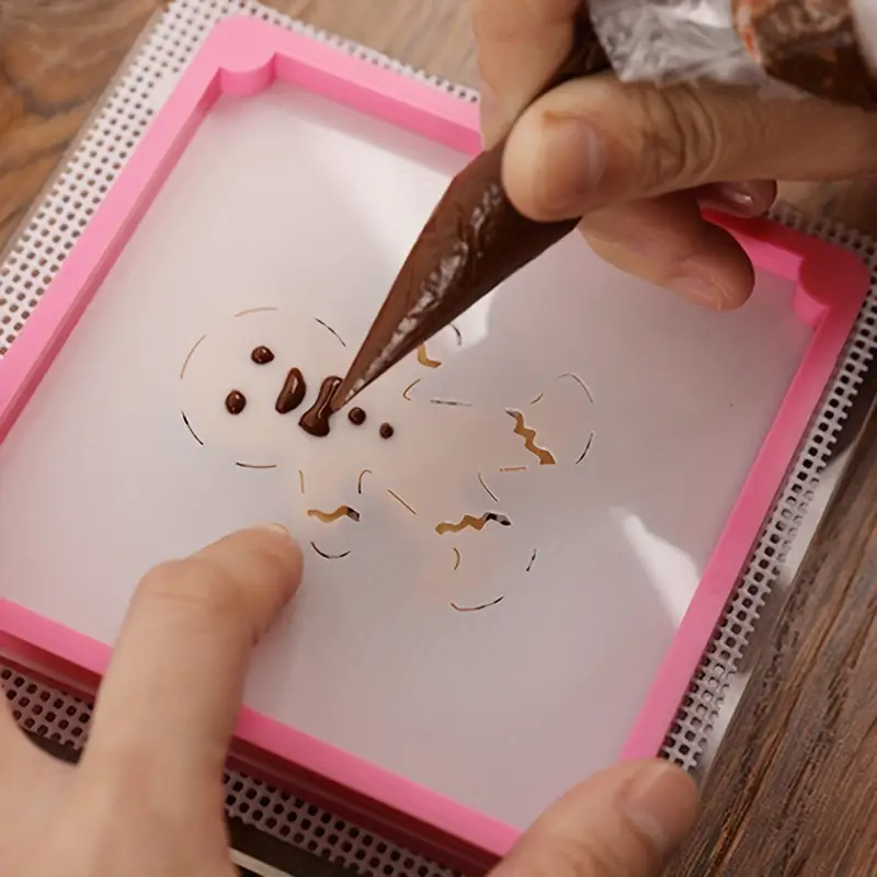 Cookie Stencil Holder Cookie Stencils Frame For Cookie - Temu