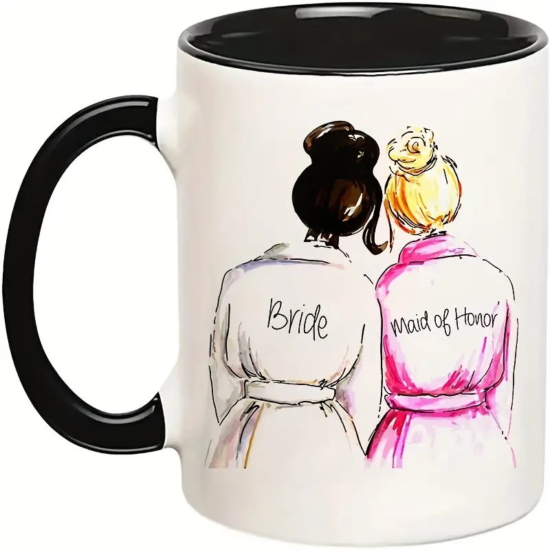 Bridal Party Engraved Travel Mugs