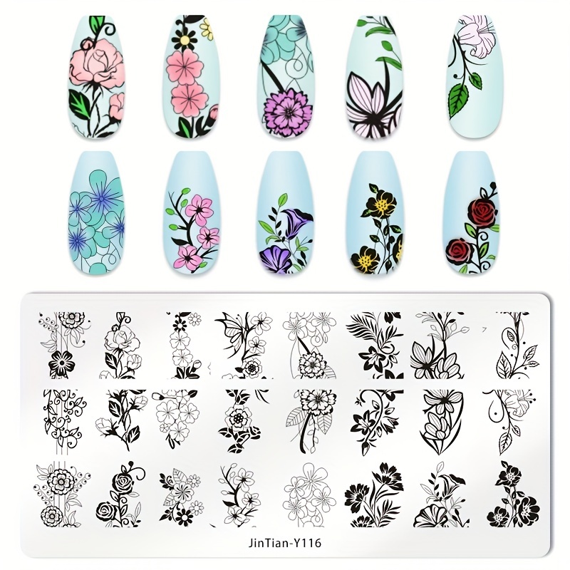 Whirlpool Animal Pattern Stamping Plates Stainless Steel Art Template For  French Manicure Stickers , Decals, And Scrapers From Zuo06, $13.92