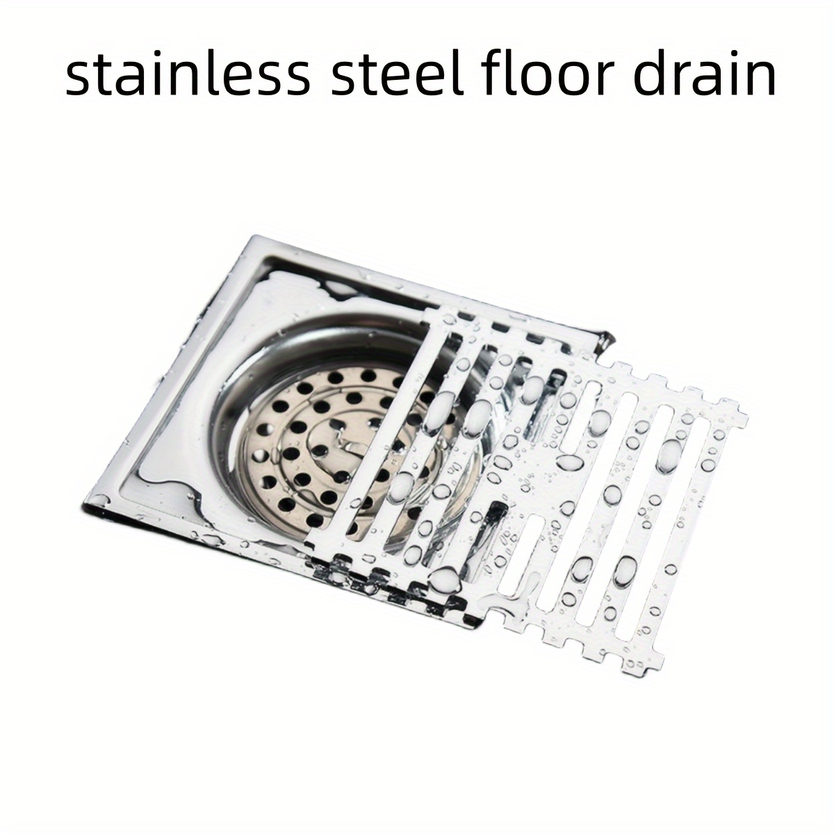 Stainless Steel Floor Drain Cover Shower Floor Drain Cover - Temu