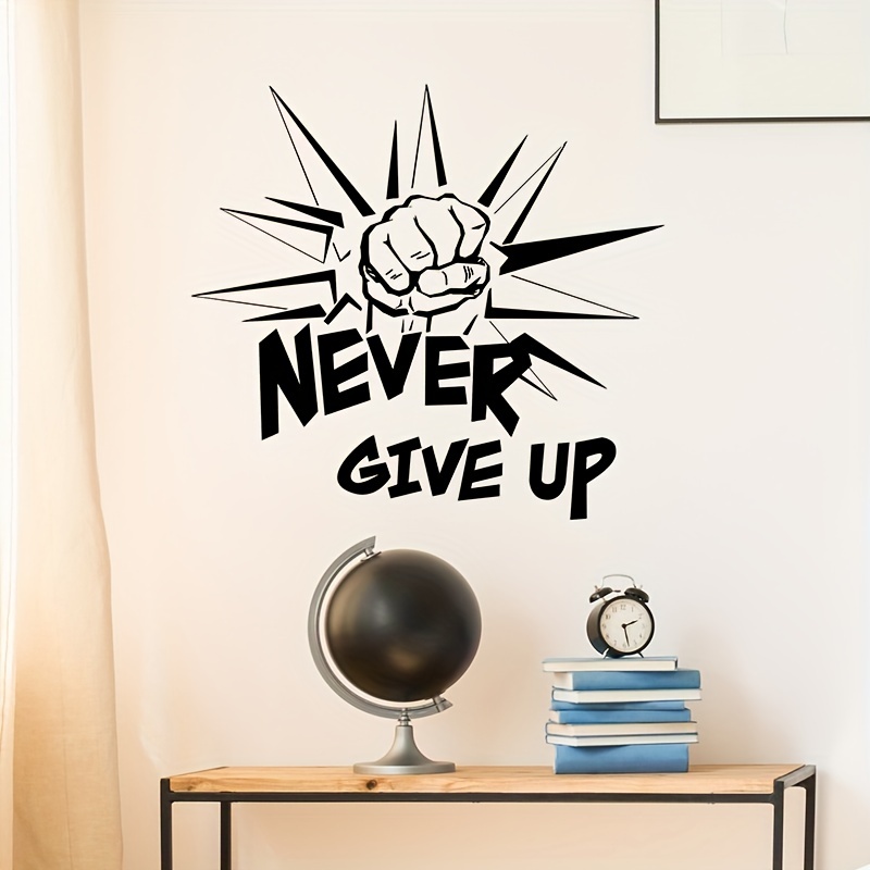 Vinilo adhesivo para pared con citas motivacionales para pared, diseño de  habitación en casa, dormitorio, oficina, sala de estar, sala de estar