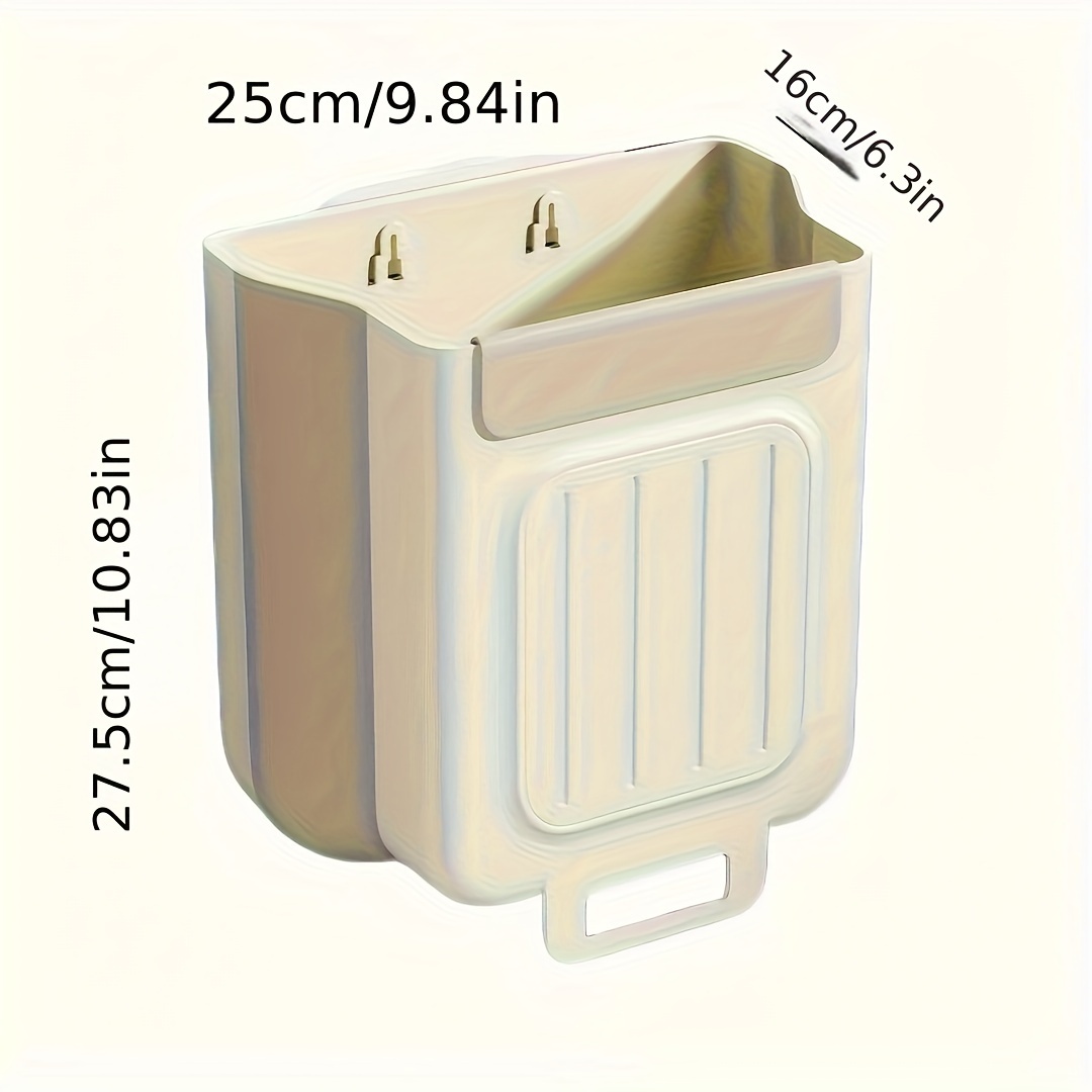 2/4pcs Cubo Basura Montado En Pared Cubo Basura Colgante - Temu Mexico