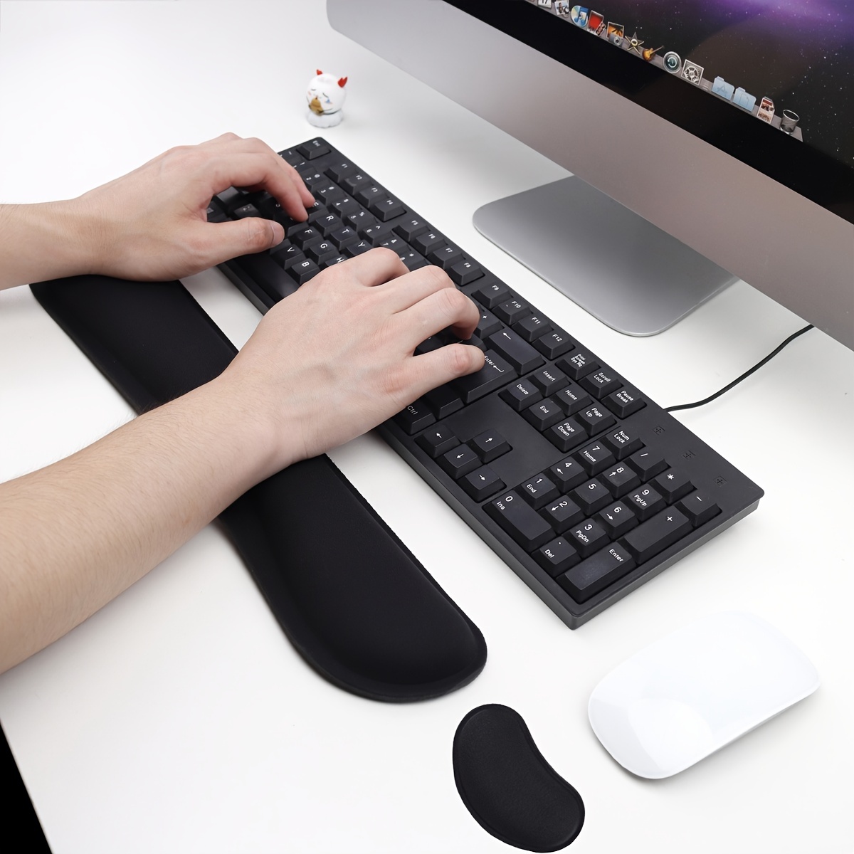 Computer Office Wrist Guard Wrist Mouse Pad Wrist Pad Hand - Temu Canada