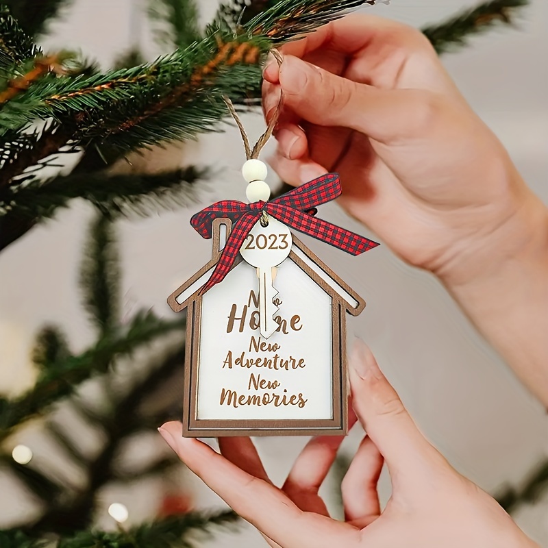 2024 House Warming Gifts for New House Decor Housewarming Presents,  Christmas Decorations, Christmas Decorations for Tree, Christmas Ornament  for Home