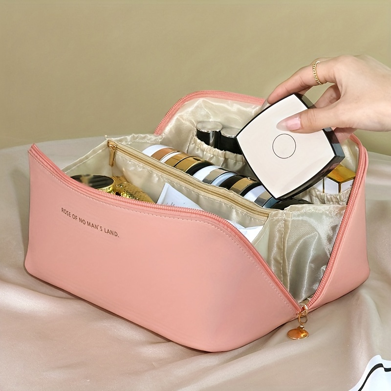 Minimalist Makeup Zipper Pouch Lightweight Storage Bag - Temu Canada
