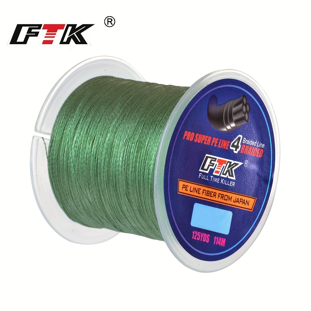 Durable 4 strand Braided Fishing Line Strong Abrasion - Temu