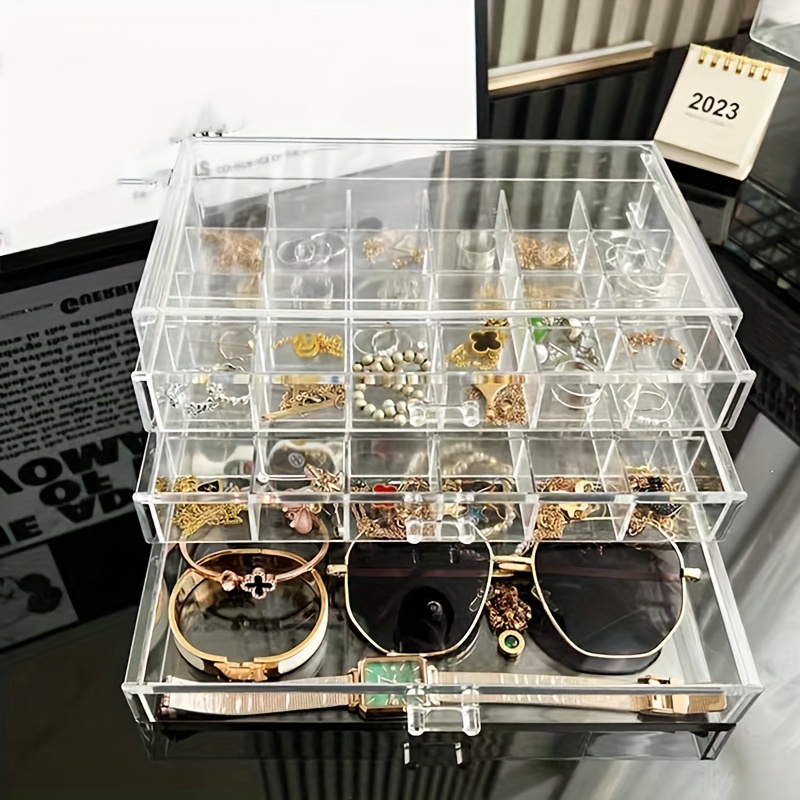 Multi layer Diy Beads Jewelry Storage Display Box Plastic - Temu