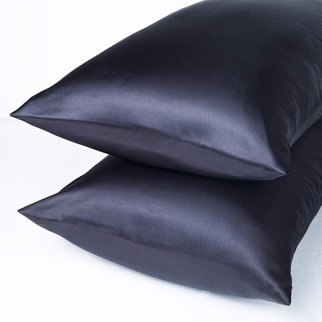 

2pcs Satin Pillowcase (without Pillow Core), Silky Soft And Smooth, Fade-resistant Pillow Cover, Protect Your Skin And Hair