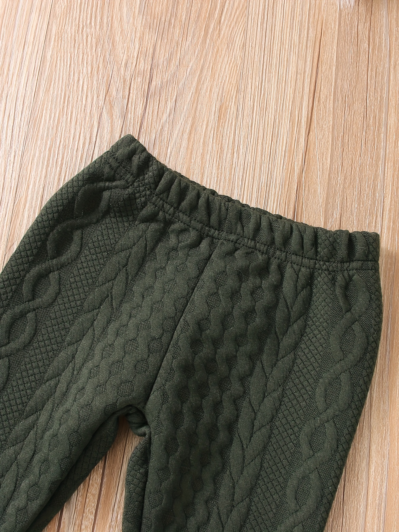 Jacquard-knit Leggings - Gray - Kids