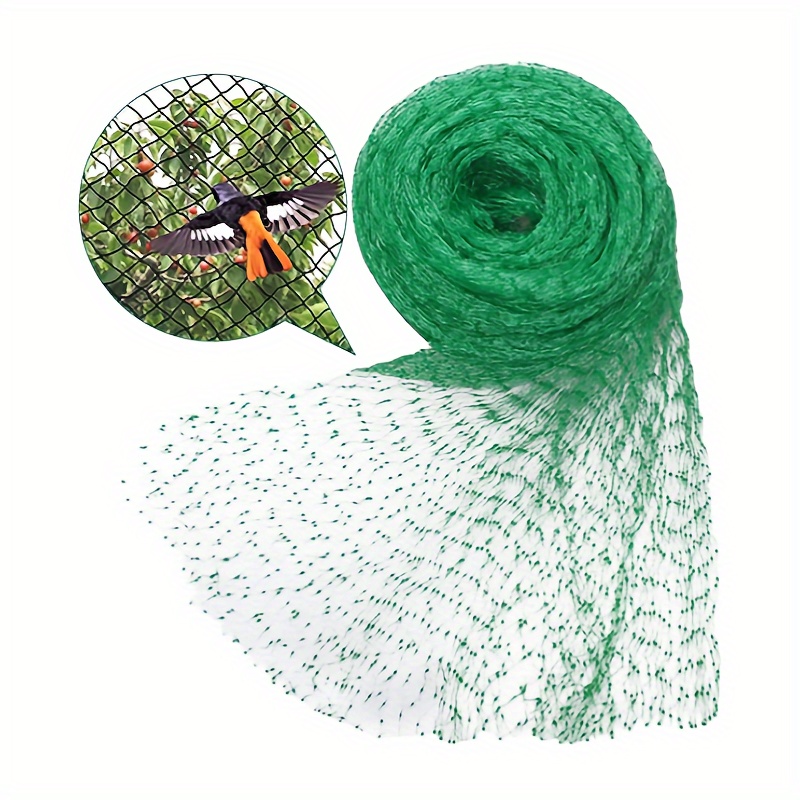 

1 Pack, Green Bird Net Protects Plants, Fruit Trees, Vegetables, Flowers, Birds, Young Birds, Rodents, Horticulture, Orchards, Climbing Nets, And Covering Nets