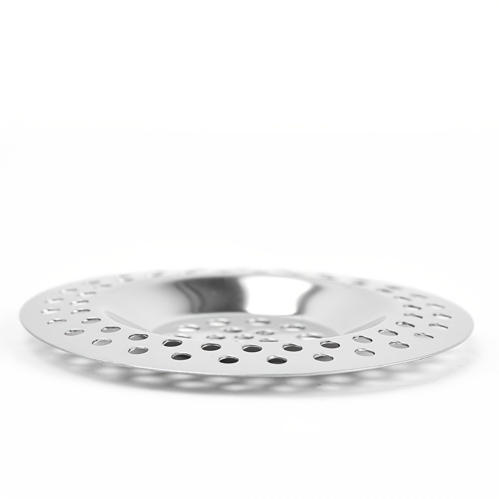 STEEL PLUG STRAINER Bath/ Bathroom Sink Shower-Drain Filter Cover Hair  Catcher